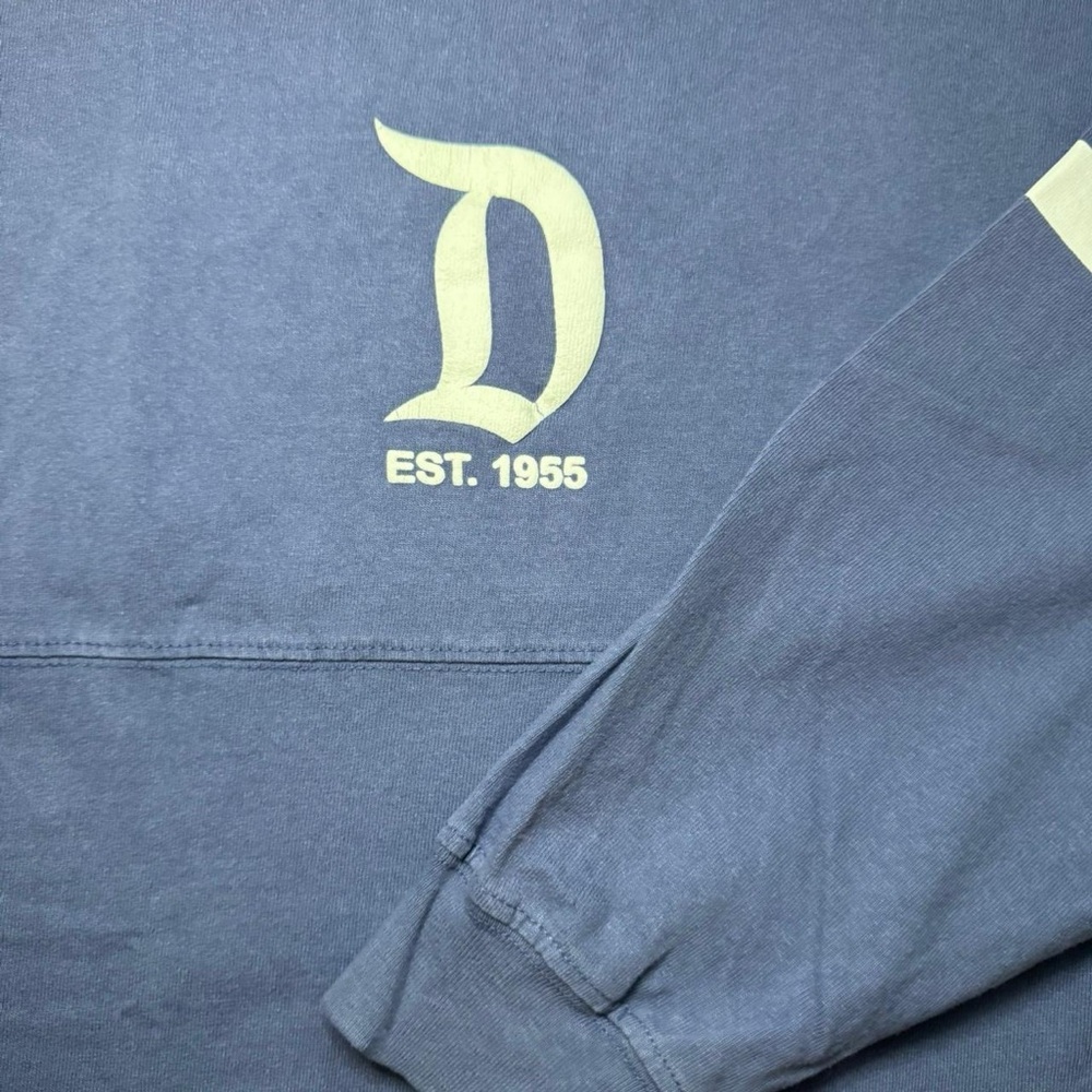 SPIRIT JERSEY x Disneyland Resort Parks Blue Classic Long-Sleeve Top — MEDIUM - Picture 4 of 5